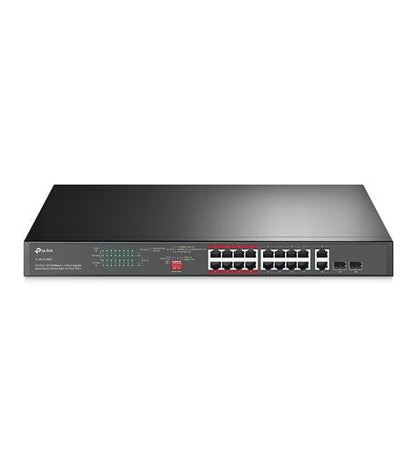 16-Port 10/100Mbps+ 2-Port Giga Switch