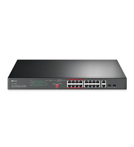 16-Port 10/100Mbps+ 2-Port Giga Switch