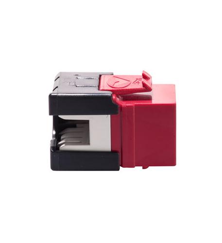MODULE, CAT6A, HD, RED