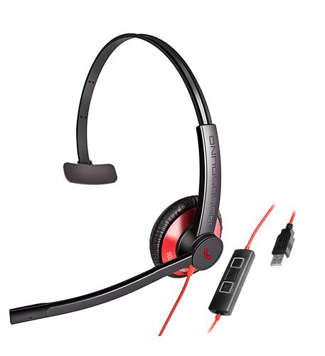 Dual-mic Noise Canceling Monaural UC HS