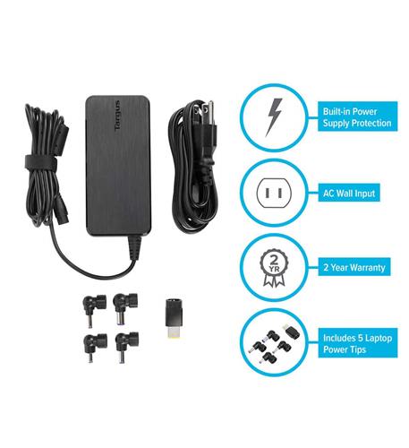 90W AC Semi-Slim Universal Laptop Charge