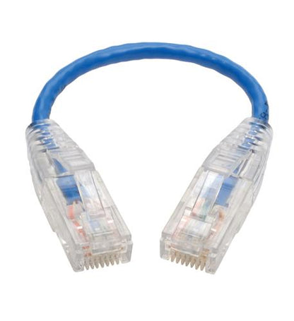 CAT6 90 DEGREE GIG PATCH CORD 8"