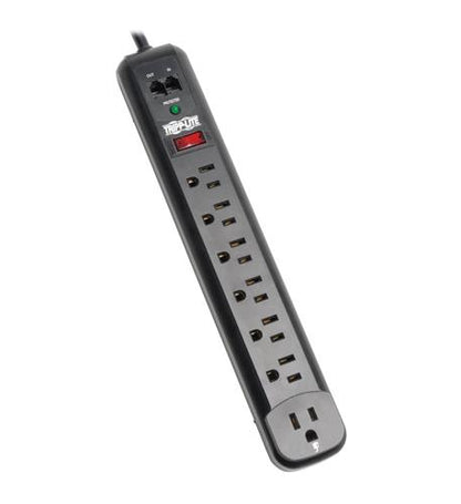 7 OUTLET SURGE STRIP WITH RIGHT ANGLE