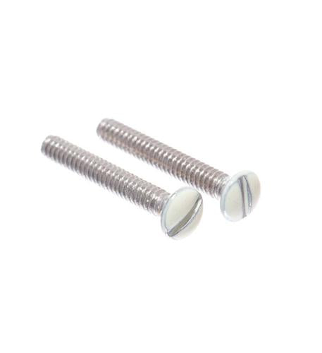 Flush Wall Plate Blank - Almond
