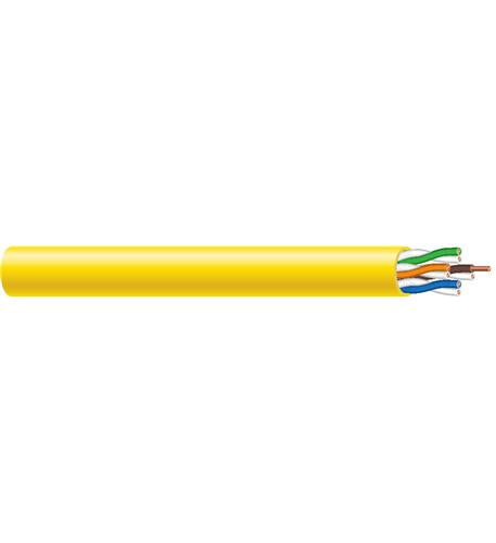 CAT5 CABLE RISER 1000 FT YELLOW