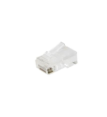 RJ45 CAT5E MODULAR PLUG 100 PACK