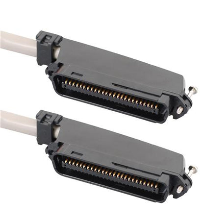 25-PAIR CABLE ASSEMBLY, M-M, 90deg, 25'