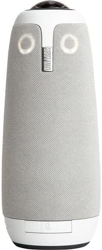 Meeting Owl 3 Premium Pack: 360-Degree, 1080p HD Smart Video Conference Camera, Microphone, and Speaker (Automatic Speaker Focus & Smart Zooming and Noise Equalizing)