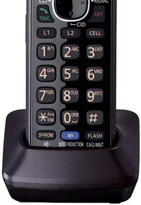 Panasonic KXTGA950B Dect 6.0 Handset 2-Line Landline Cordless Expansion Handset (3-Pack) (Copy)
