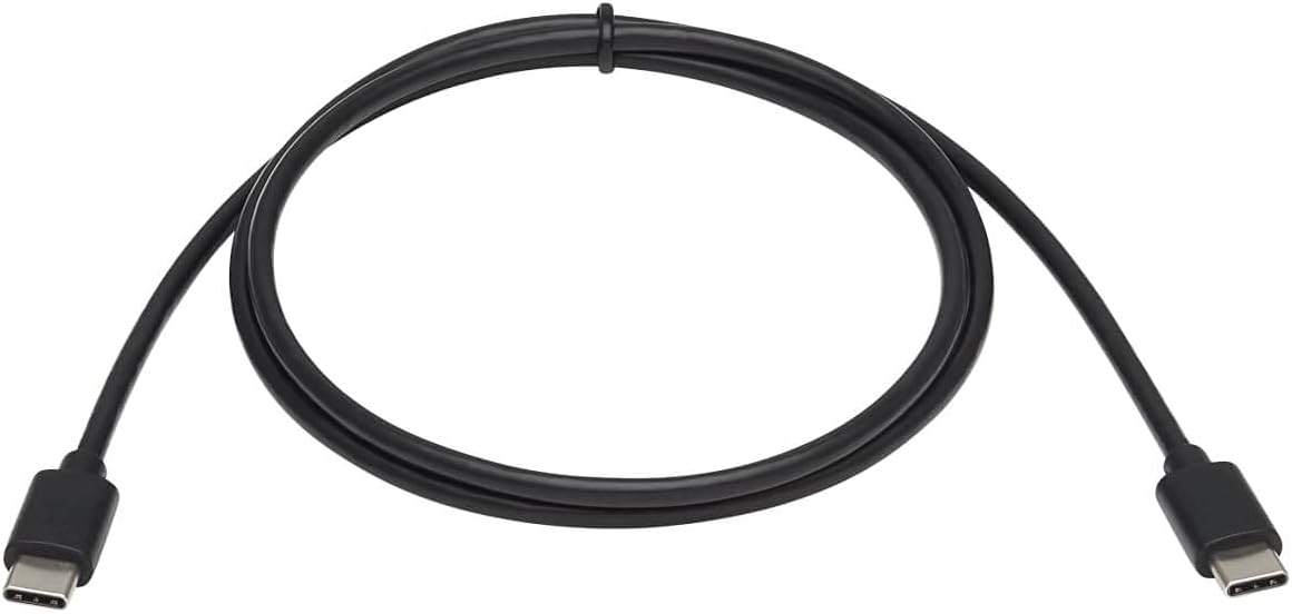 Eaton Tripp Lite Series USB-C 60W Device Charging Cable (M/M) - USB 2.0, Black, 3 ft. (0.91 m)