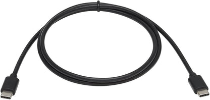 Eaton Tripp Lite Series USB-C 60W Device Charging Cable (M/M) - USB 2.0, Black, 3 ft. (0.91 m)