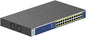 NETGEAR 24-Port Gigabit Ethernet Unmanaged PoE Switch (GS524PP) - with 24 x PoE+ @ 300W, Desktop or Rackmount, and Limited Lifetime Protection
