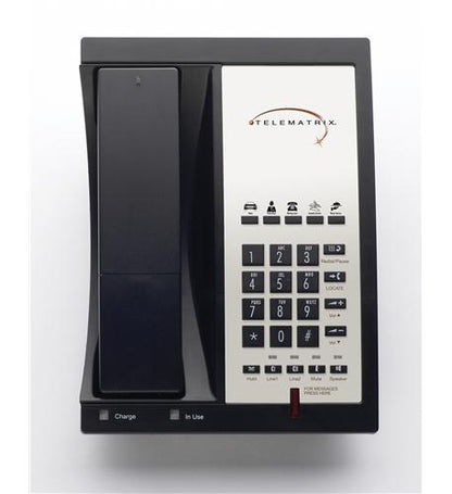 TeleMatrix 9602MWD5 DECT 6.0 Black