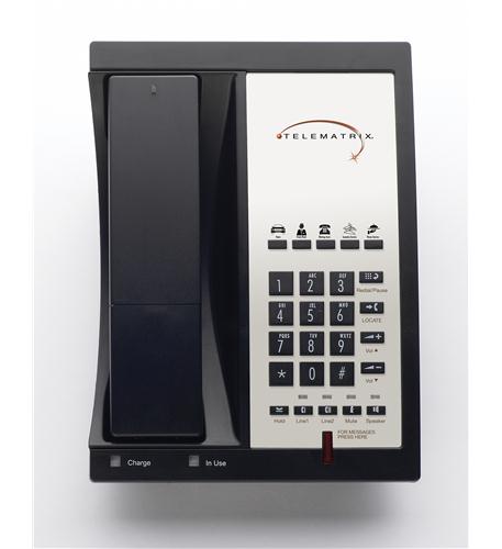 TeleMatrix 9602MWD5 DECT 6.0 Black