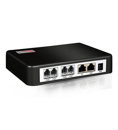 2FXS and 2FXO ports, 2 Giga ETH