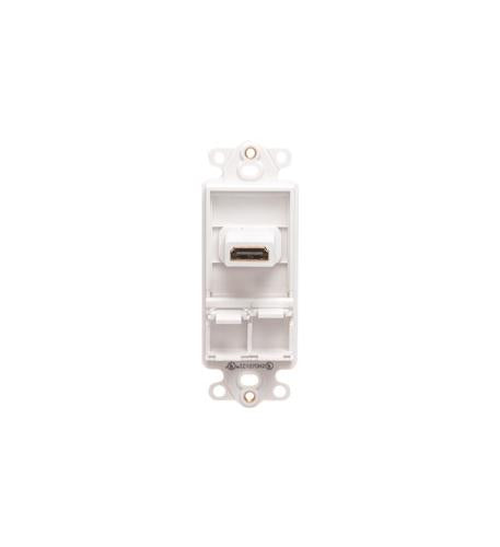 INSERT, DECOREX, 2-PORT, HDMI, WHITE
