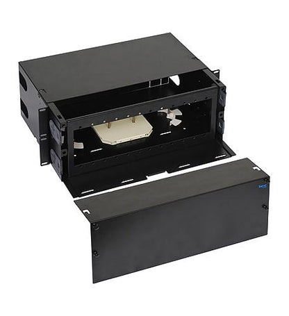 RACK ENCLOSURE, FIBER, 12-PANEL, 4 RMS