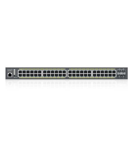 48-Port Cloud Managed 1U Rack-Mount