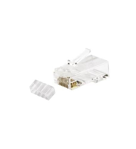 RJ45 CAT6 MODULAR PLUG 100 PACK