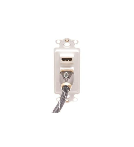 INSERT, DECOREX, 2-PORT, DUAL HDMI, WH