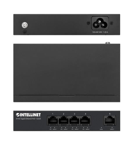 5-Port Gb Ethernet PoEplus Switch