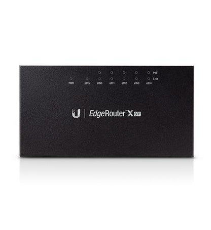 EDGEROUTER X, 6-PORT, POE, SFP