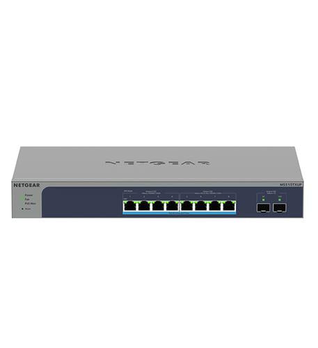 8 Port MG 10G PoE plus Smart Switch