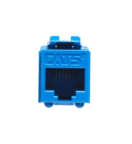 MODULE, CAT 5e, HD, 25 PK, BLUE