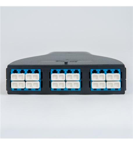 HD PLASTIC CASSETTE LC/MPO, OS1, 9/125