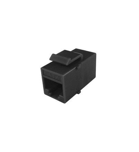 MODULE, COUPLER, CAT 6, BLACK