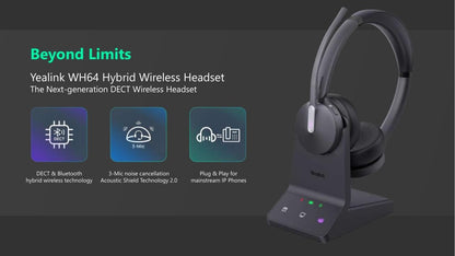 Yealink WH64 DECT Headset