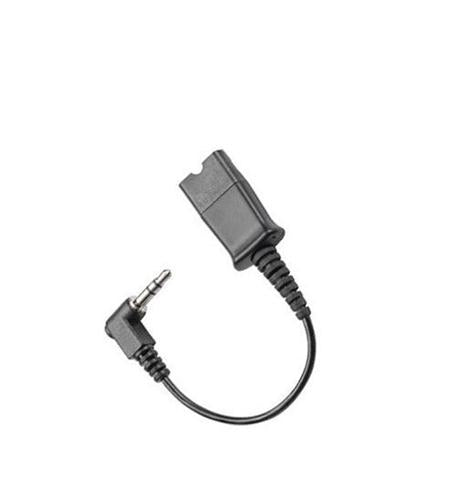 CABLE ASSY, 3.5mm, RIGHT ANGLE PLUG, QD
