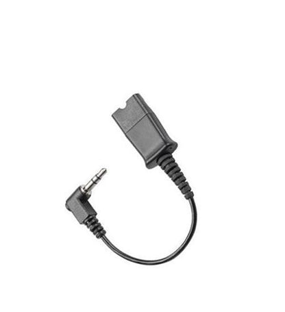 CABLE ASSY, 3.5mm, RIGHT ANGLE PLUG, QD