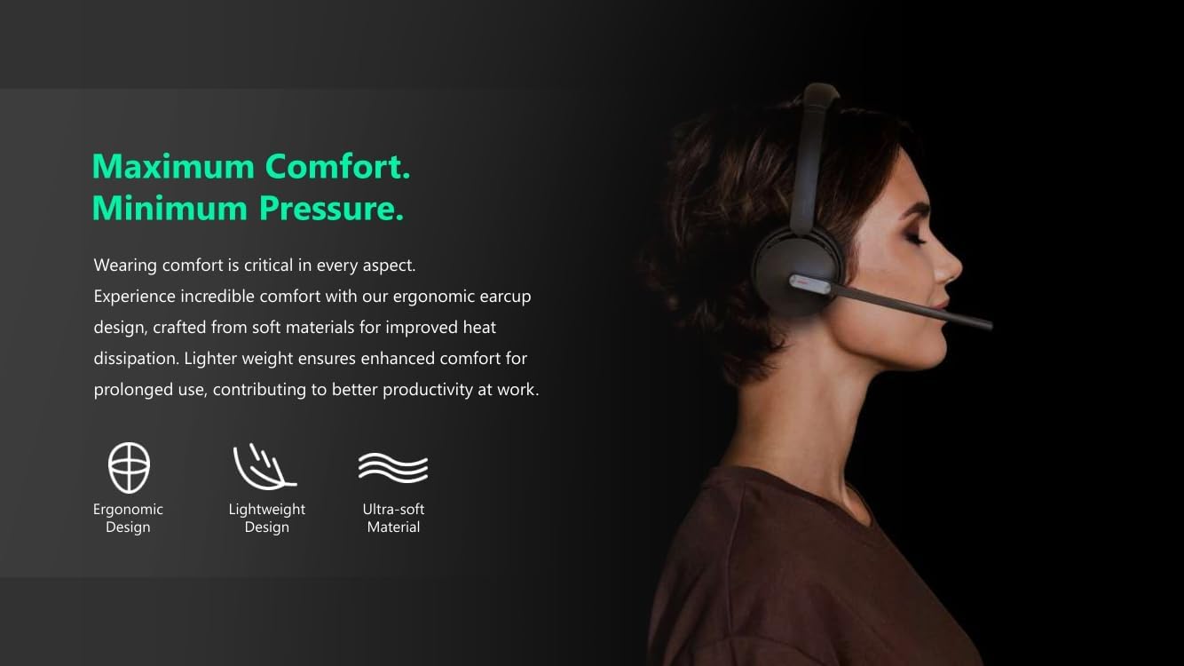 Yealink WH64 Dual UC DECT & Bluetooth Wireless Headset