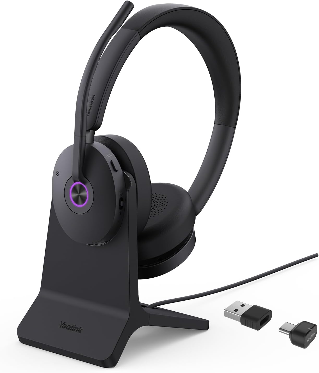 Yealink BH74 UC Wireless Headset with Charging Stand