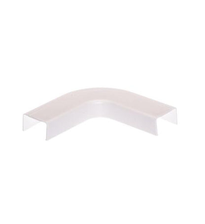 FLAT ELBOW, 1 1/4in, WHITE, 10PK