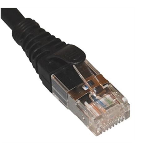 PATCH CORD, CAT6A, FTP, 7FT, BK