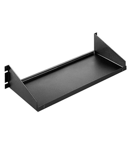 15in SINGLE SIDE SOLID SHELF BLACK