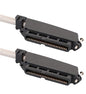 25-PAIR CABLE ASSEMBLY  F-F, 90deg, 10'