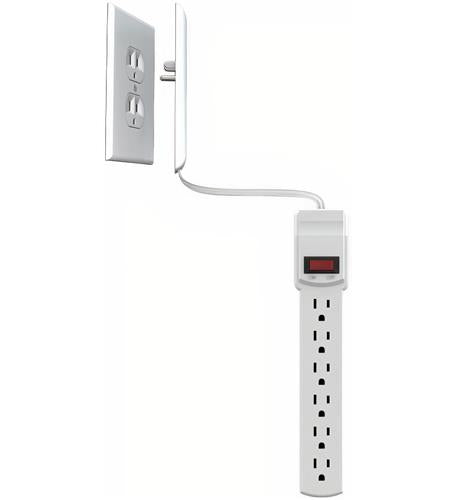 Sleek Socket 6 Outlet Surge Protector