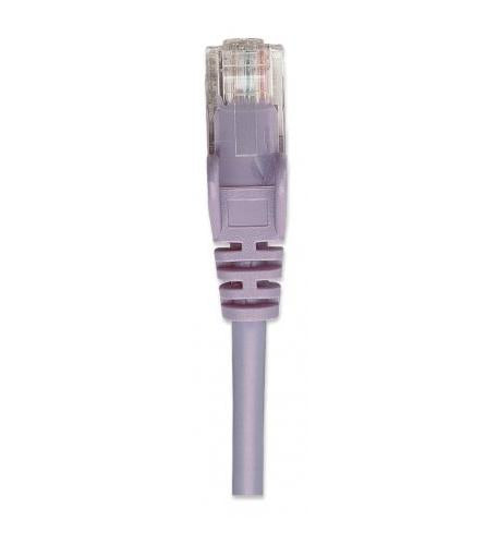 CAT5e BOOT PATCH CORD 10 FT PURPLE