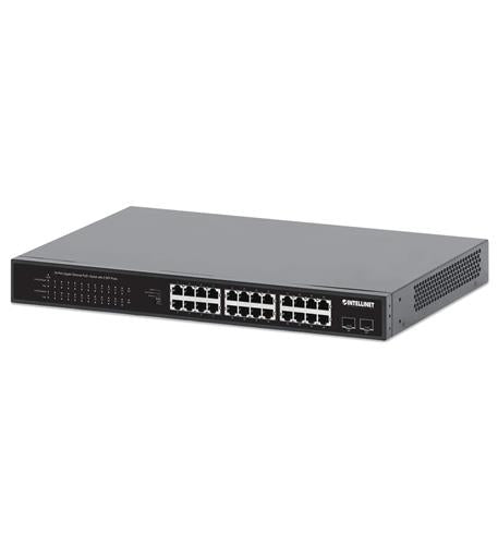 24 Port Gigabit Unmanaged PoE 370watt