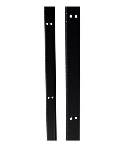 DISTRIBUTION RACK BLACK, 6FT 38 RMS