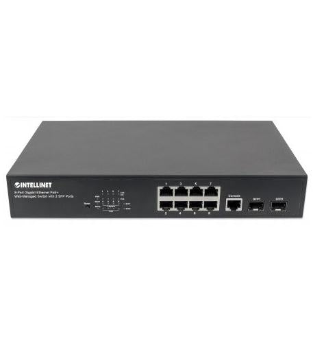 8 Port Managed Gigabit PoEplus 140watt