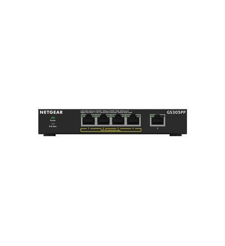 5P GB PoE Plus  Unmanag Switch