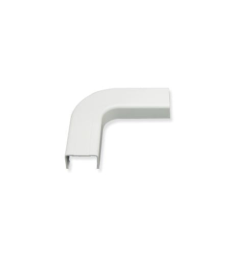 FLAT ELBOW, 1 1/4in, WH