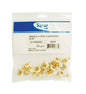 MODULE, F-TYPE, GOLD PLATED, 25 PK WHITE