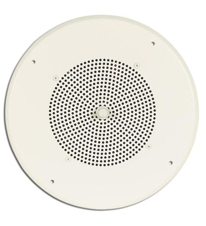 Speaker with Bright White Grille