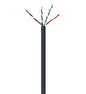 CAT6 550 MHz NO SPLINE BLACK