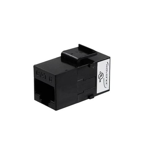 CAT6 SNAP? IN COUPLER BLACK 25 PACK